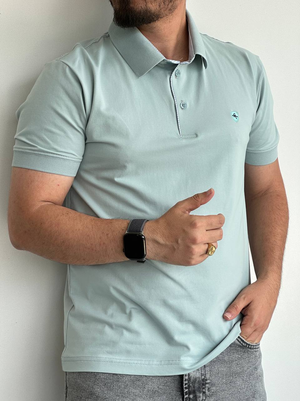تیشرت یقه دار مردانه ماراتون